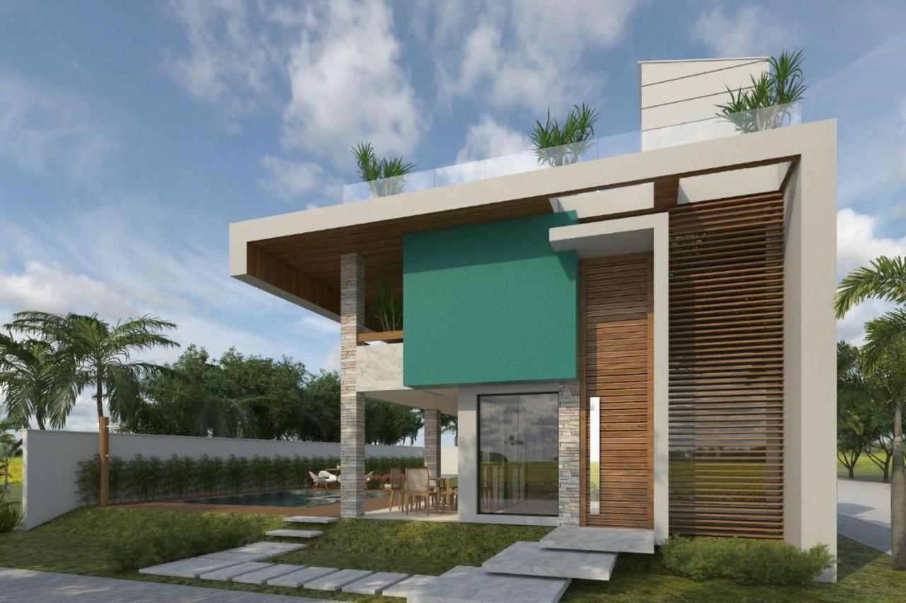 Espetacular Casa De Charme Em Sao Miguel Do Gostoso - Salou Villa Exteriör bild