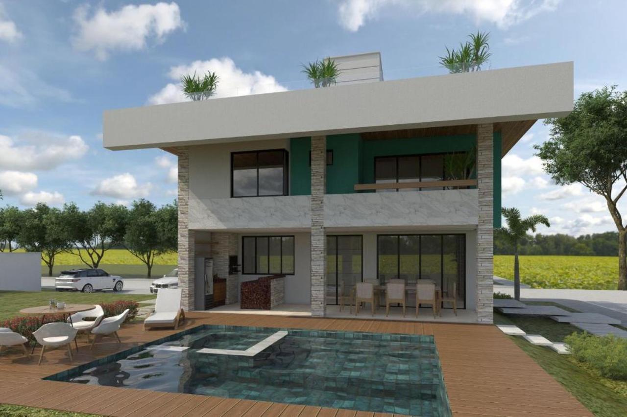 Espetacular Casa De Charme Em Sao Miguel Do Gostoso - Salou Villa Exteriör bild